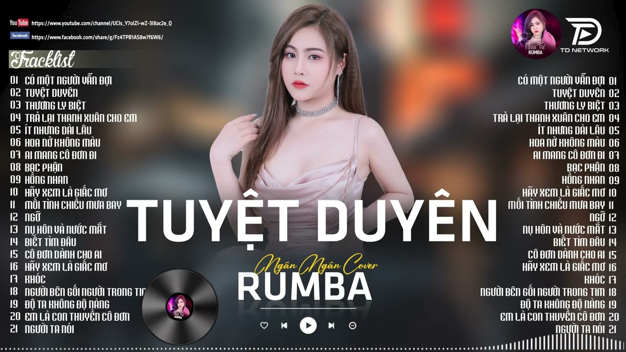 TUYỆT DUYÊN, THƯƠNG LY BIỆT - ALBUM RUMBA XUẤT SẮC NHẤT 2026 - NGÂN NGÂN COVER CỰC HÓT