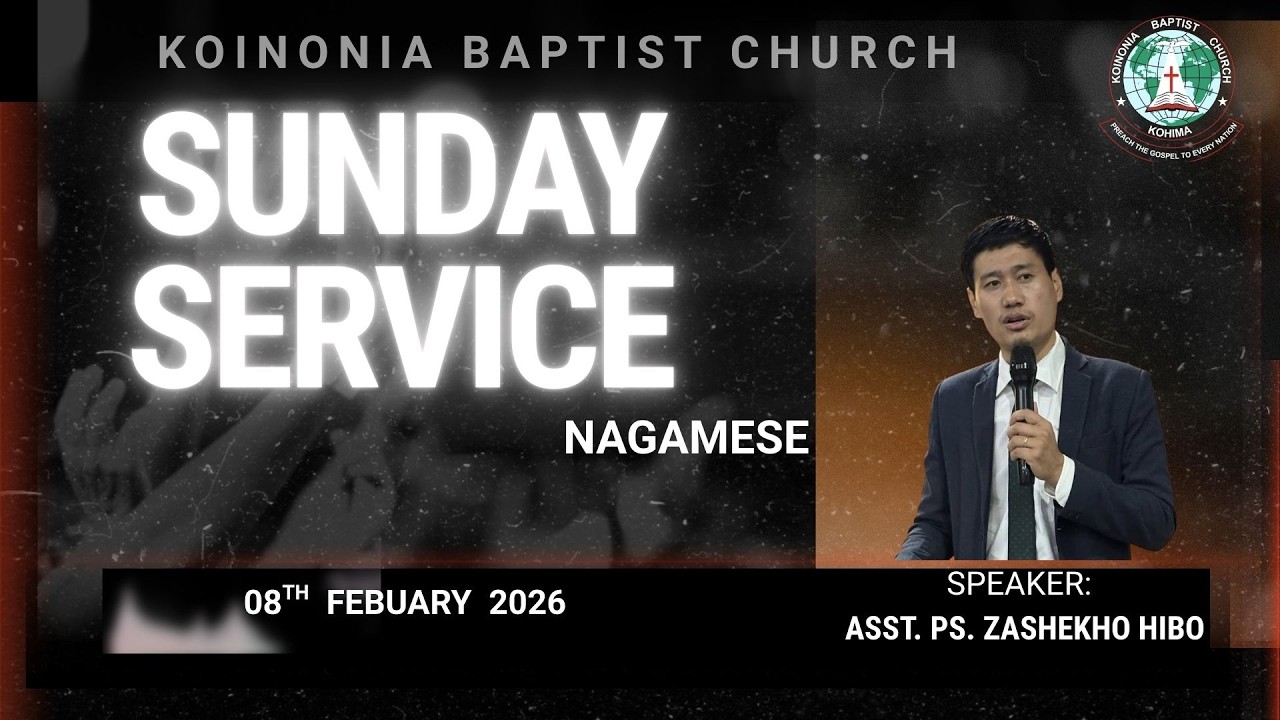 Sunday Nagamese Service|08/02/2026|