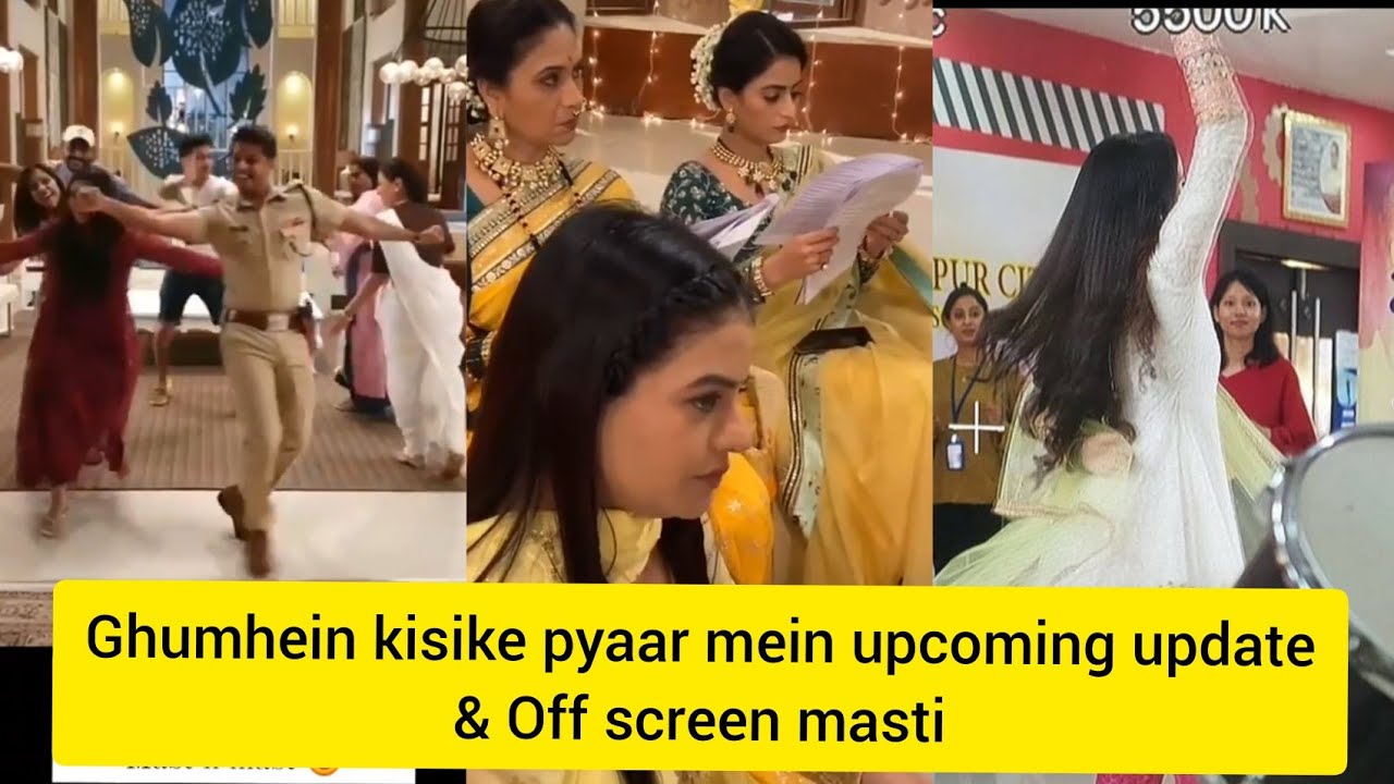 Ghumhein kisike pyaar mein serial shooting || upcoming update || Sai & Virat Off screen masti