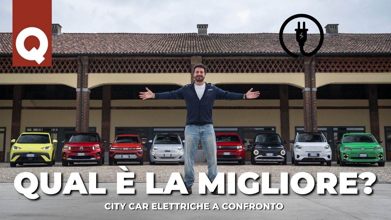CONFRONTO tra AUTO elettriche COMPATTE ed ECONOMICHE: prova, CONSUMI, AUTONOMIA, SPAZIO