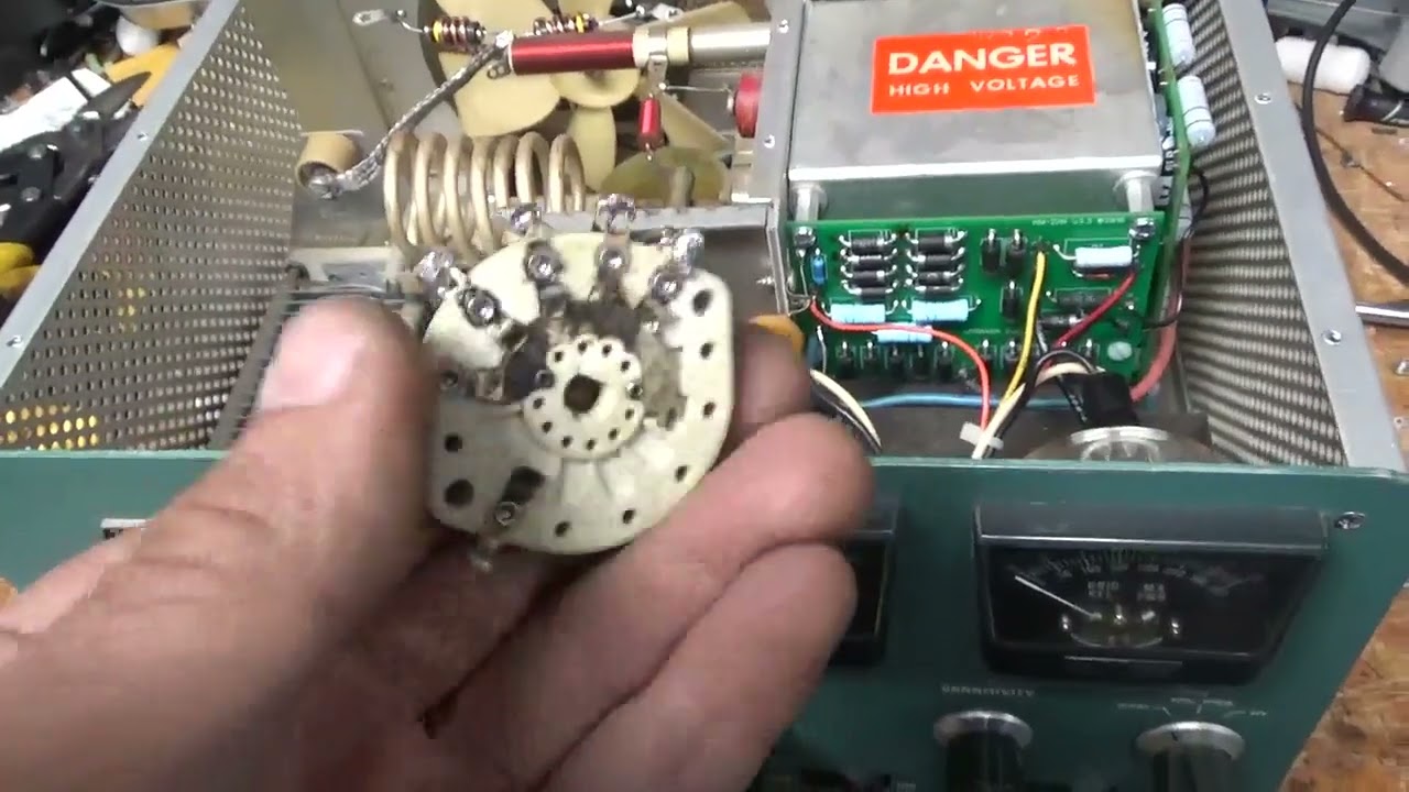 Heathkit sb-220 Transformers Replacement , Band Switch Replacement ,Mods And Other Repairs