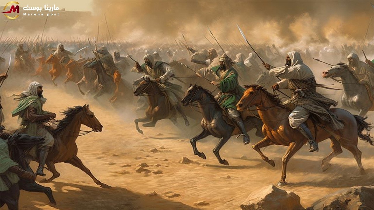 الجزء الرابع من أيام العرب على مساحة الاستاذ رضا الشملاني أبو مالك