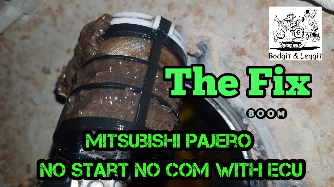 Mitsubishi Pajero No Start No Com The Fix Part 2 Bodgit And Leggit Garage