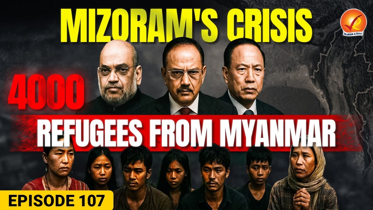 Refugee Crisis in MIZORAM: India’s Next Big Challenge? | Vajiram and Ravi