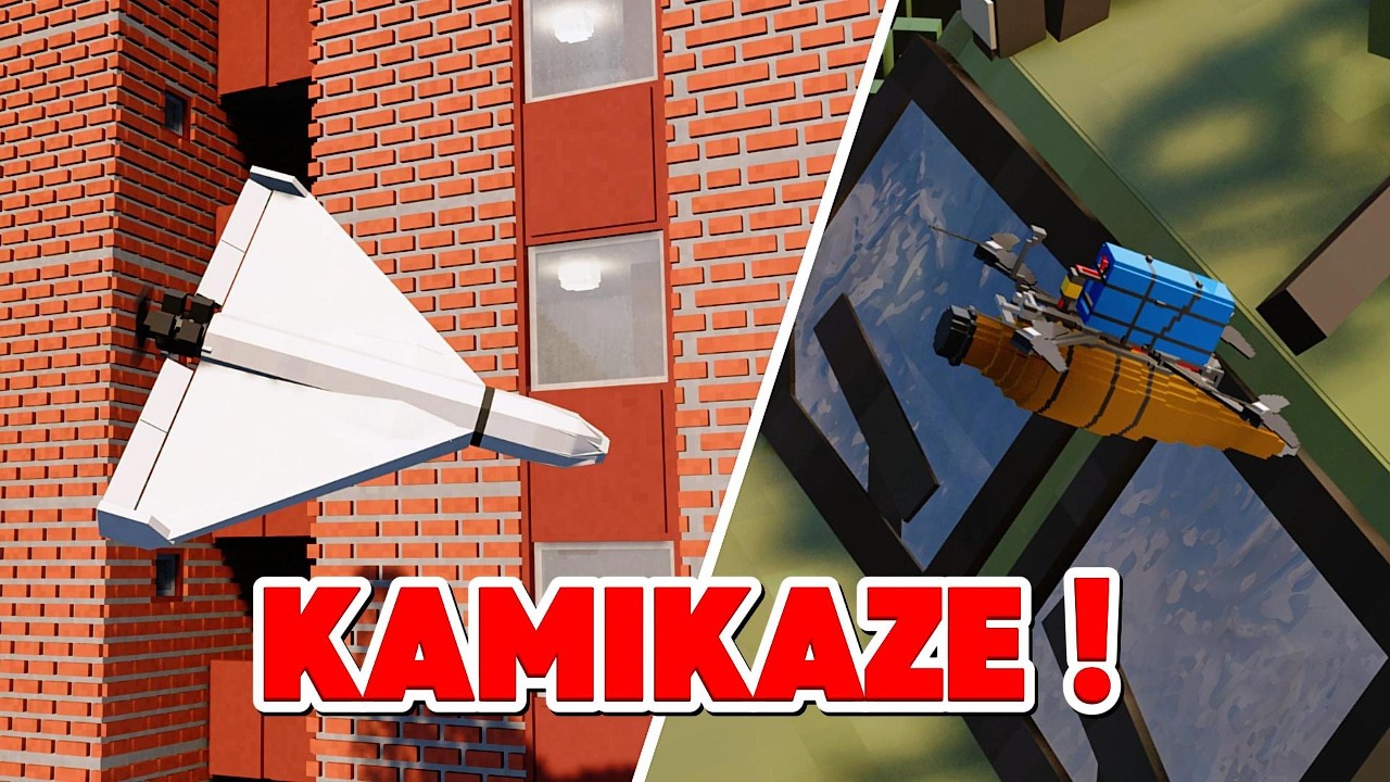 💥 REALISTIC KAMIKAZE Drone Attack | Shahed 136, Lancet & FPV Drones Ambush | Teardown