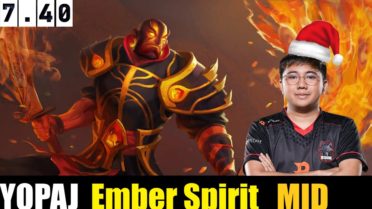 🤯YOPAJ [Ember Spirit] MID 7.40 - DOTA 2 HIGHEST MMR MATCH#dota2  #dota2gameplay