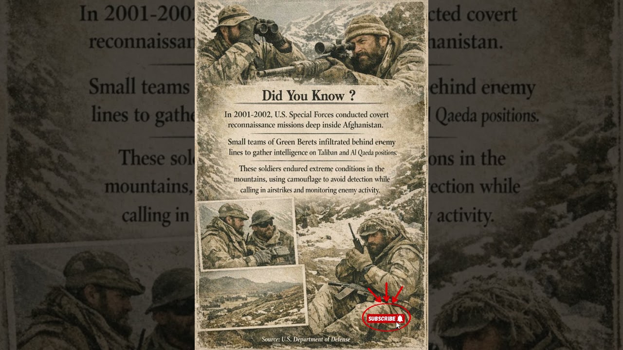 5 Fascinating USA Covert operations | NO:3 | USA Special Forces in Afghanistan, 2001 2002