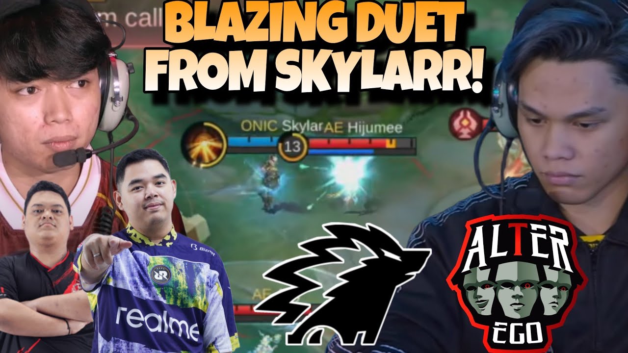 BLAZING DUET FROM SKYLARRR !! AE MULAI SERIUS ?! ALTER EGO VS ONIC MATCH 4 - MPL S16
