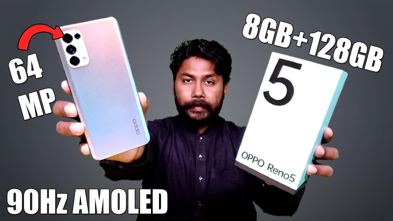 Oppo Reno 5 Unboxing & Review | 8GB+128GB | 90Hz Amoled Display | Price In Pakistan