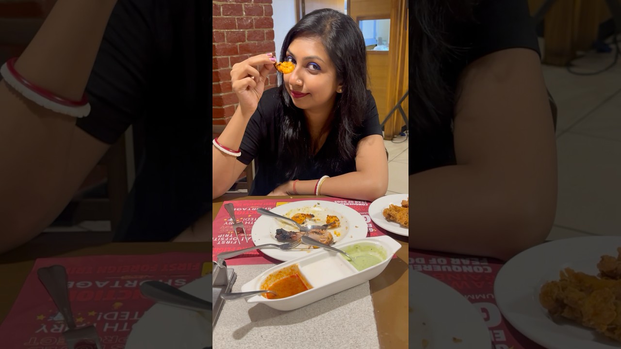 Barbeque Nation me full paisa vasool kaise kare 😱 #shorts #barbequenation #foodchallenge