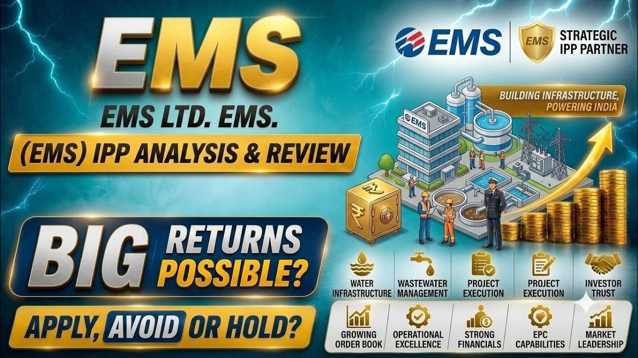 EMS Ltd Share Analysis: 5X Returns Possible or Big Trap? ⚠️ (Apply, Avoid or Hold?)