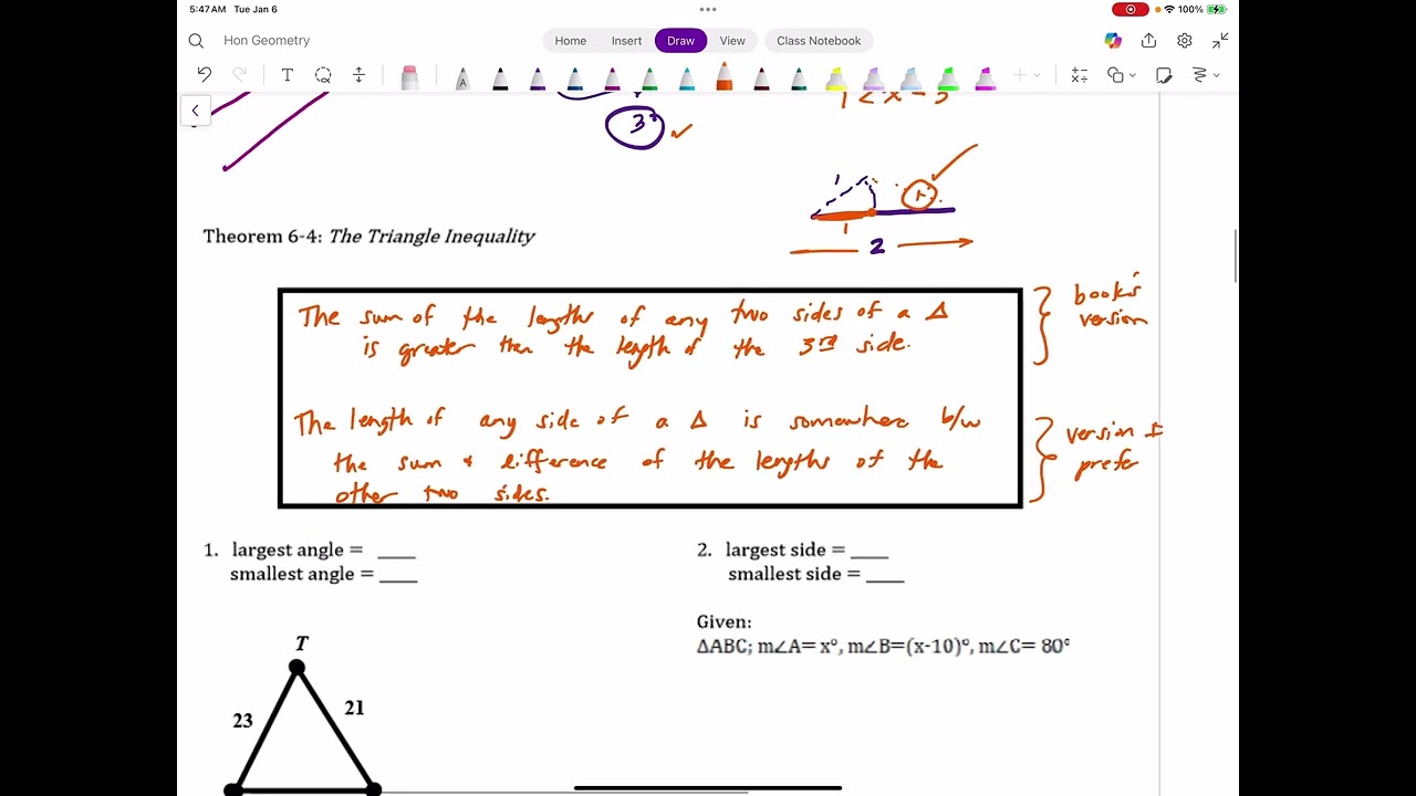 Hon Geo 6.4 & 6.5 Notes