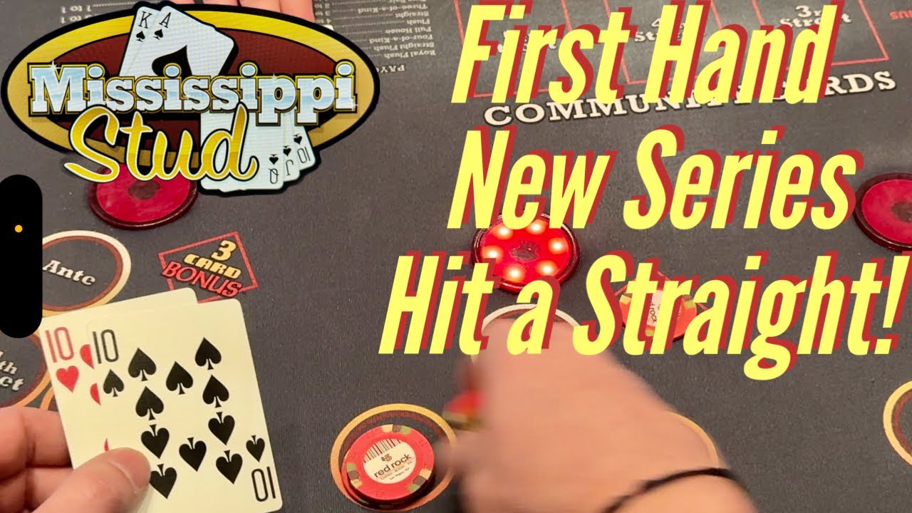 MISSISSIPPI STUD POKER! New Series Lands a 5 Card Straight For The WIN!