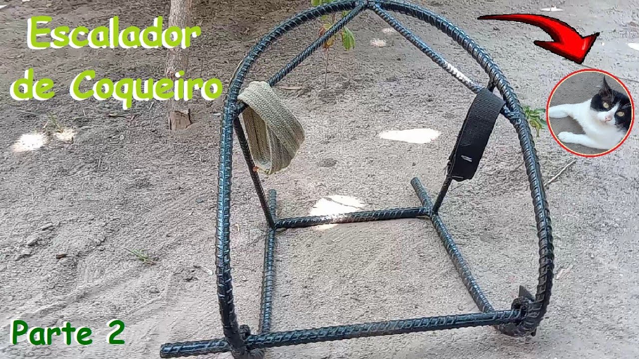 ferramenta para subir em coqueiro (PARTE 2)