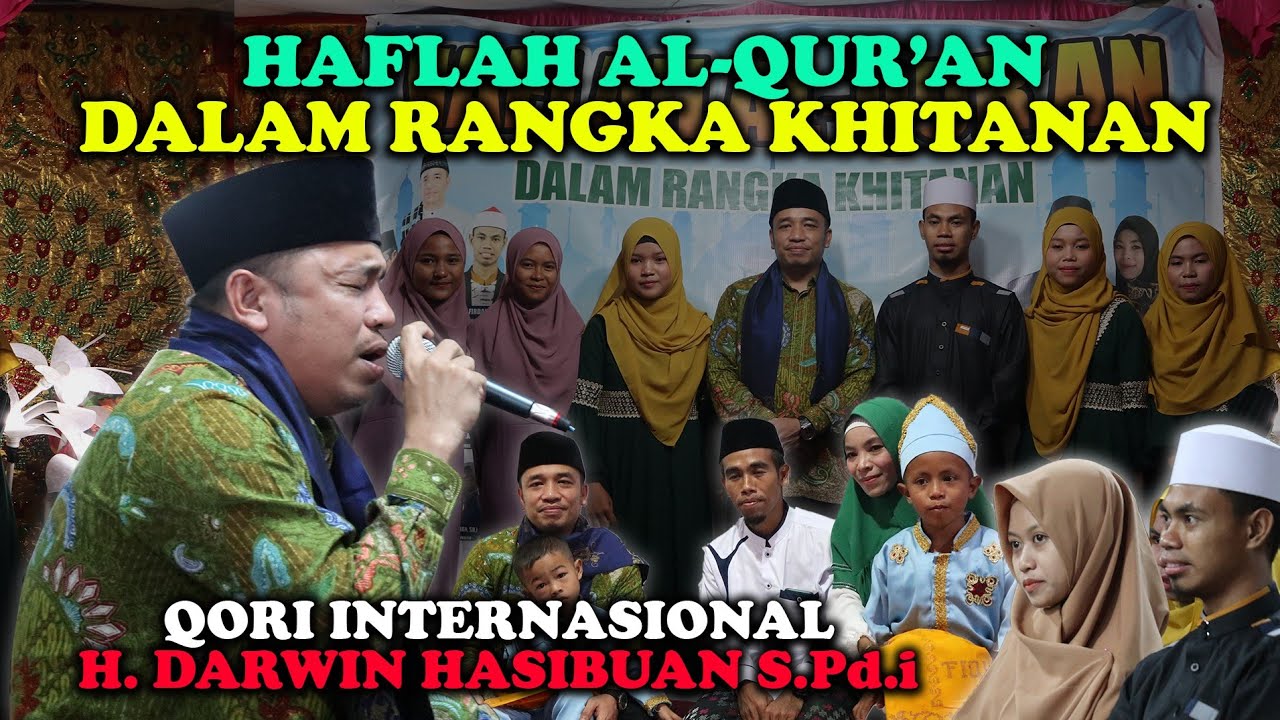 Tilawah Full Power Haji Darwin Hsb di Acara Khitanan