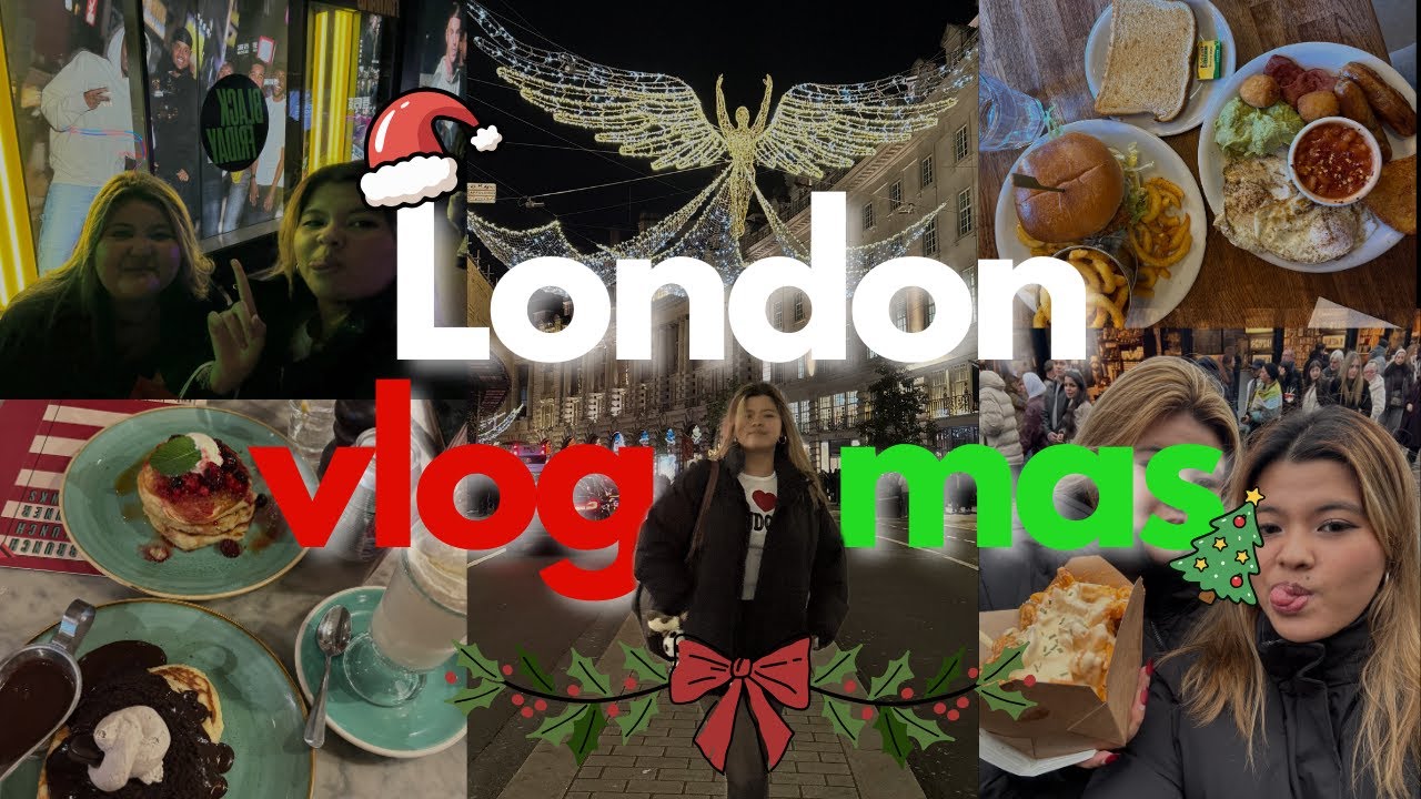 EXPERIENCING OUR FIRST DREAM CHRISTMAS IN LONDON!! 🎄| + a lot of shopping....