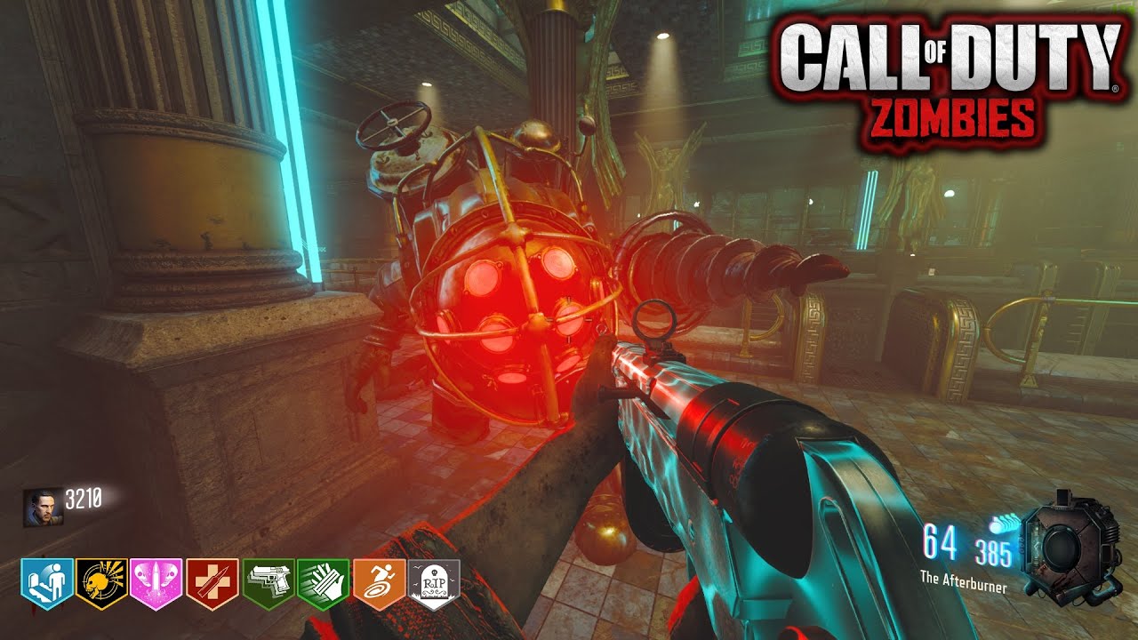 BIOSHOCK ZOMBIES CON EL BIG DADDY CUSTOM ZOMBIES ESCAPANDO DE RAPTURE | BLACK OPS 3 ZOMBIES
