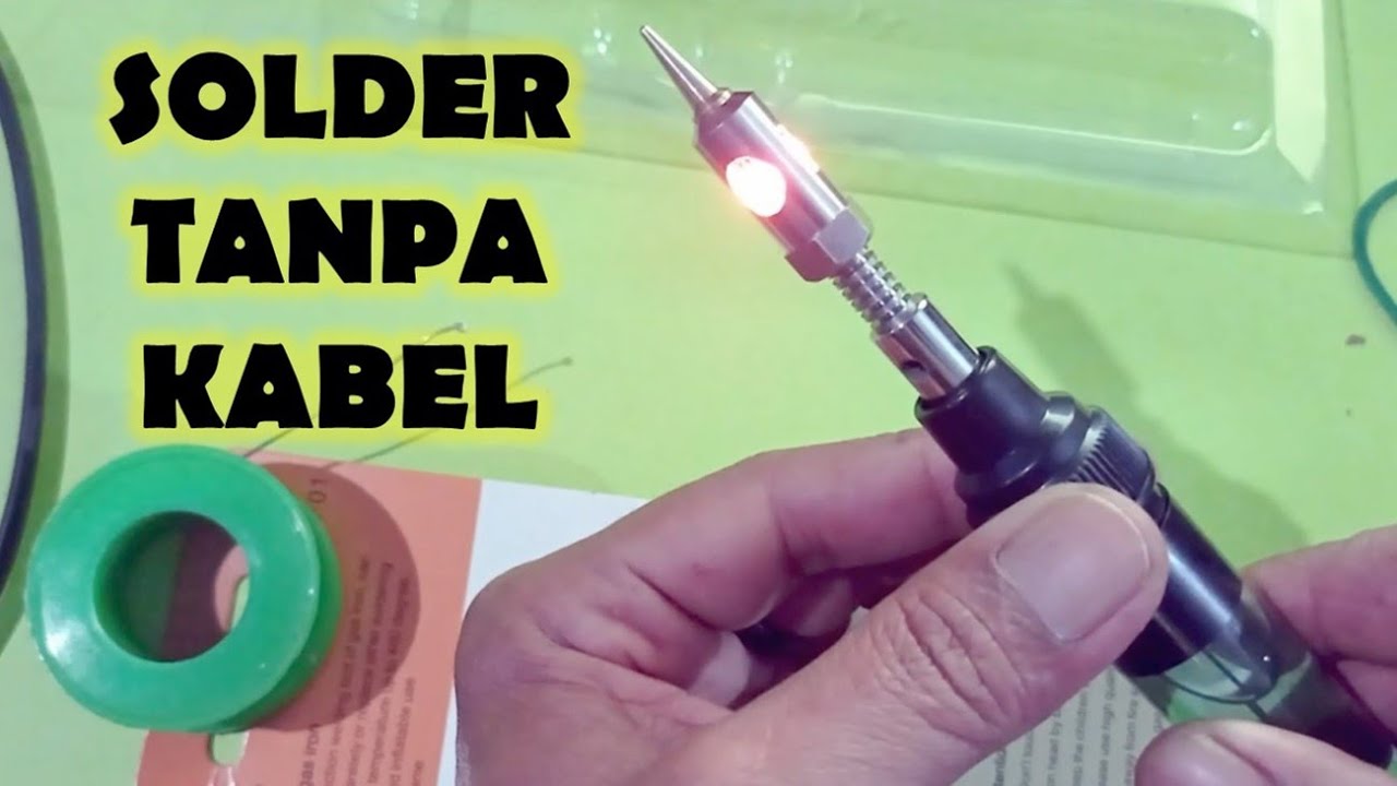 Solder Tanpa Kabel Lebih Portable