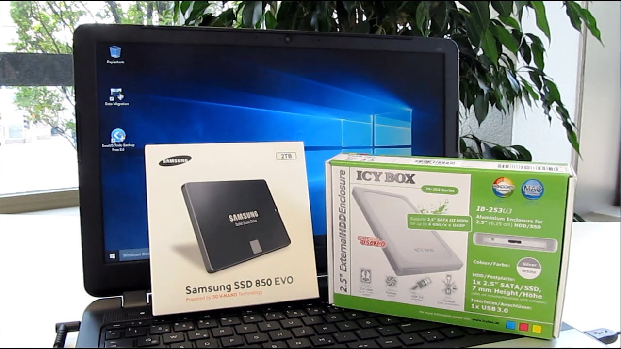 Praxistipp: Festplatte gegen SSD tauschen und klonen - Deutsch / German ►► notebooksbilliger.de