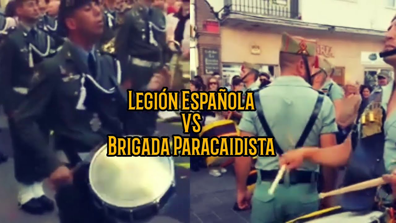 Cajas de la Legión Española VS Cajas de la Brigada Paracaidista.