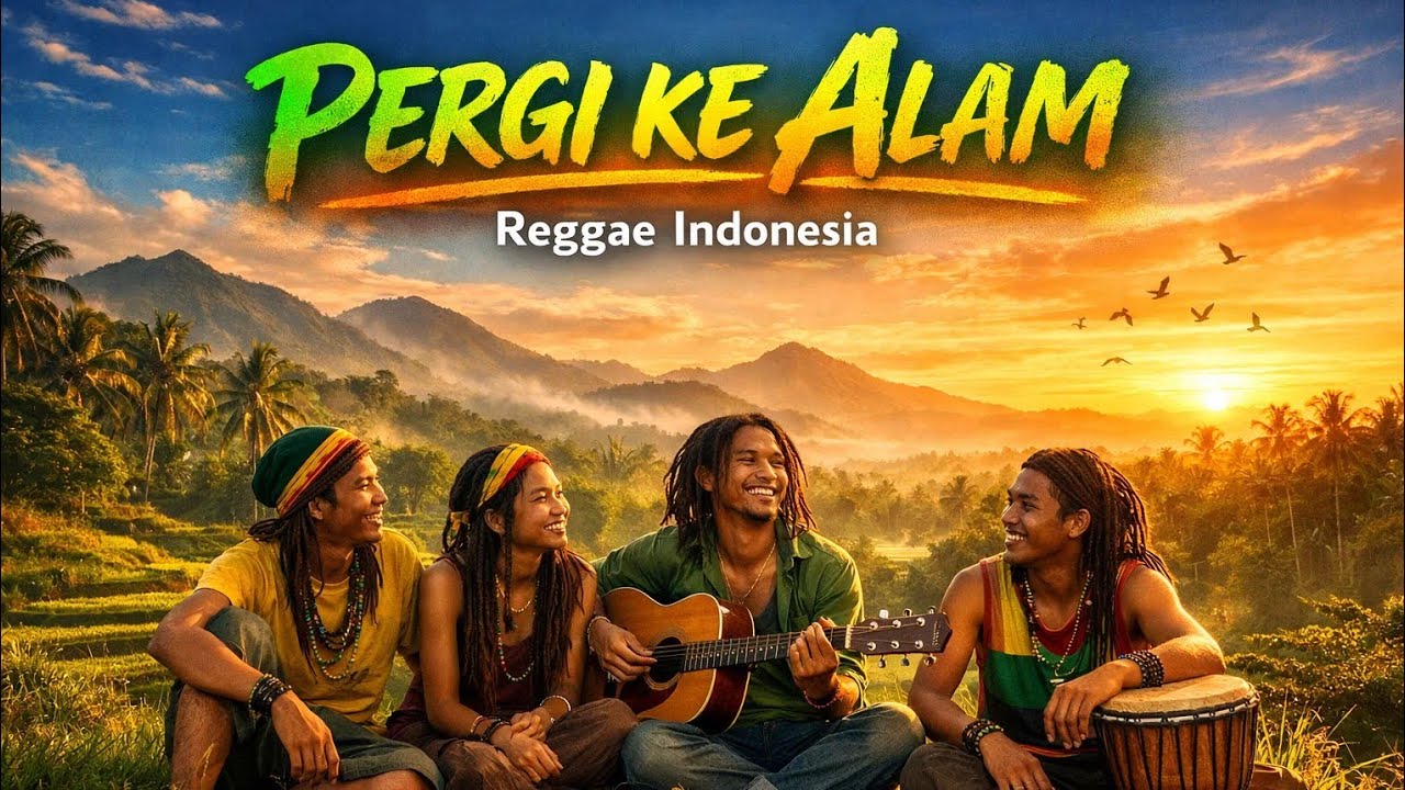 Pergi Ke Alam – Reggae Indonesia Penuh Vibes Positif & Nuansa Alam 🌄🌴