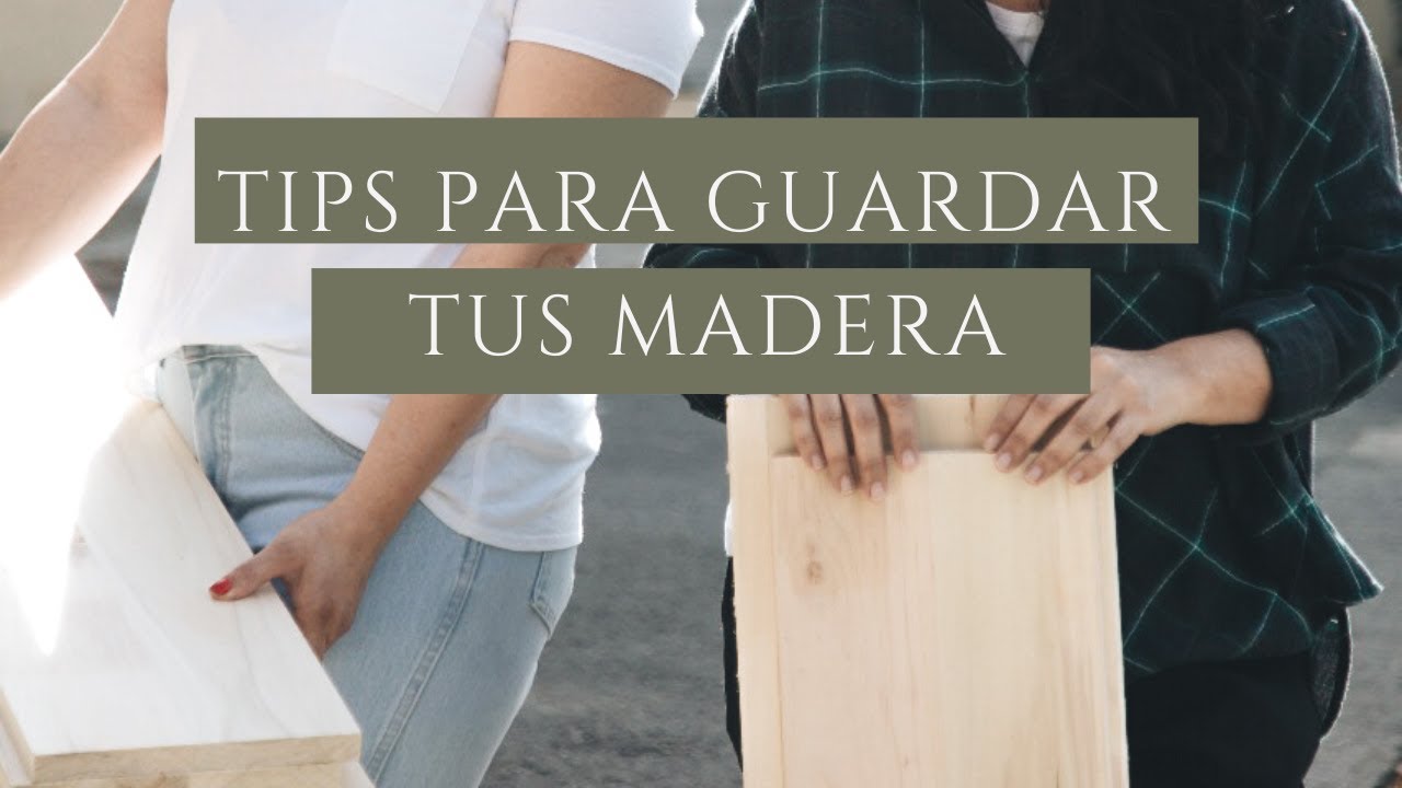 Tips y trucos para comprar y guardar maderas