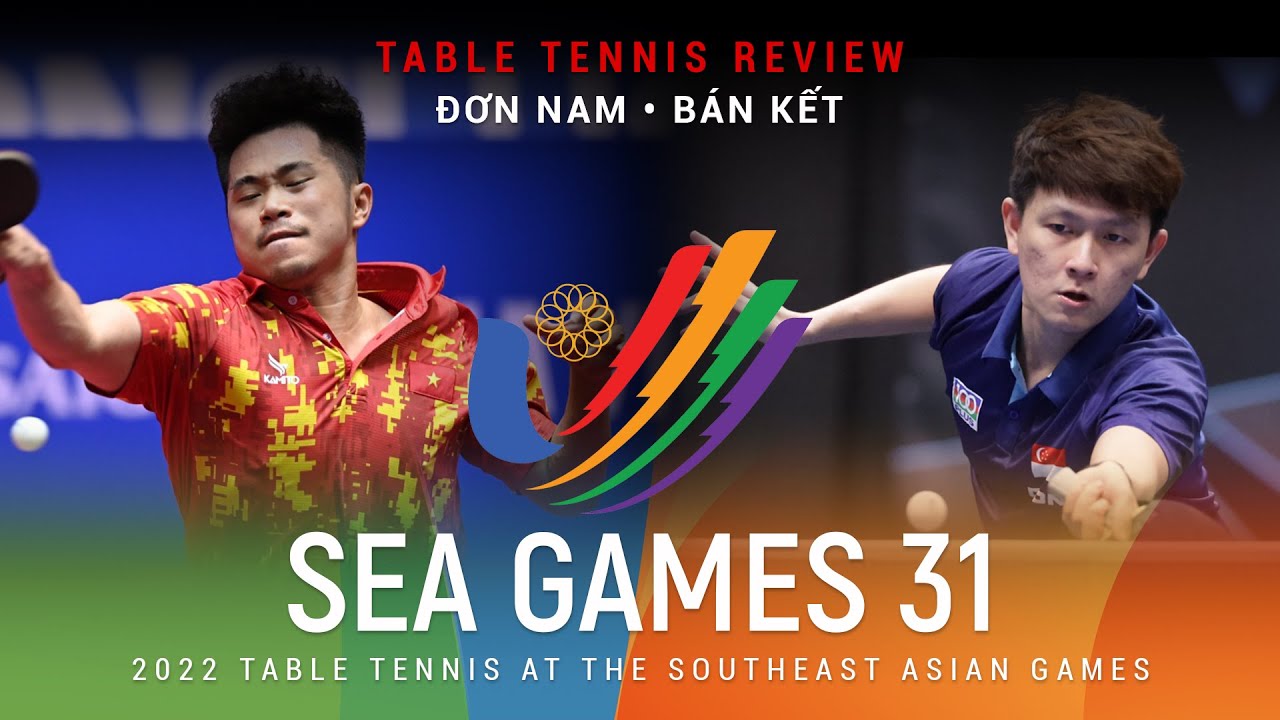 Nguyễn Đức Tuân (VIE) vs (SIN) Clarence Chew | Bán Kết Đơn | 2022 Bóng Bàn Sea Games 31