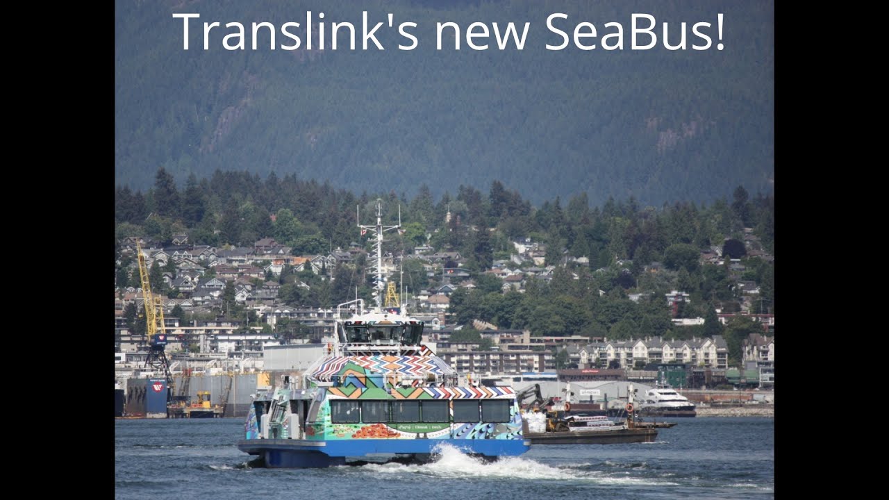 Introducing Translink's new SeaBus: Burrard Chinook!
