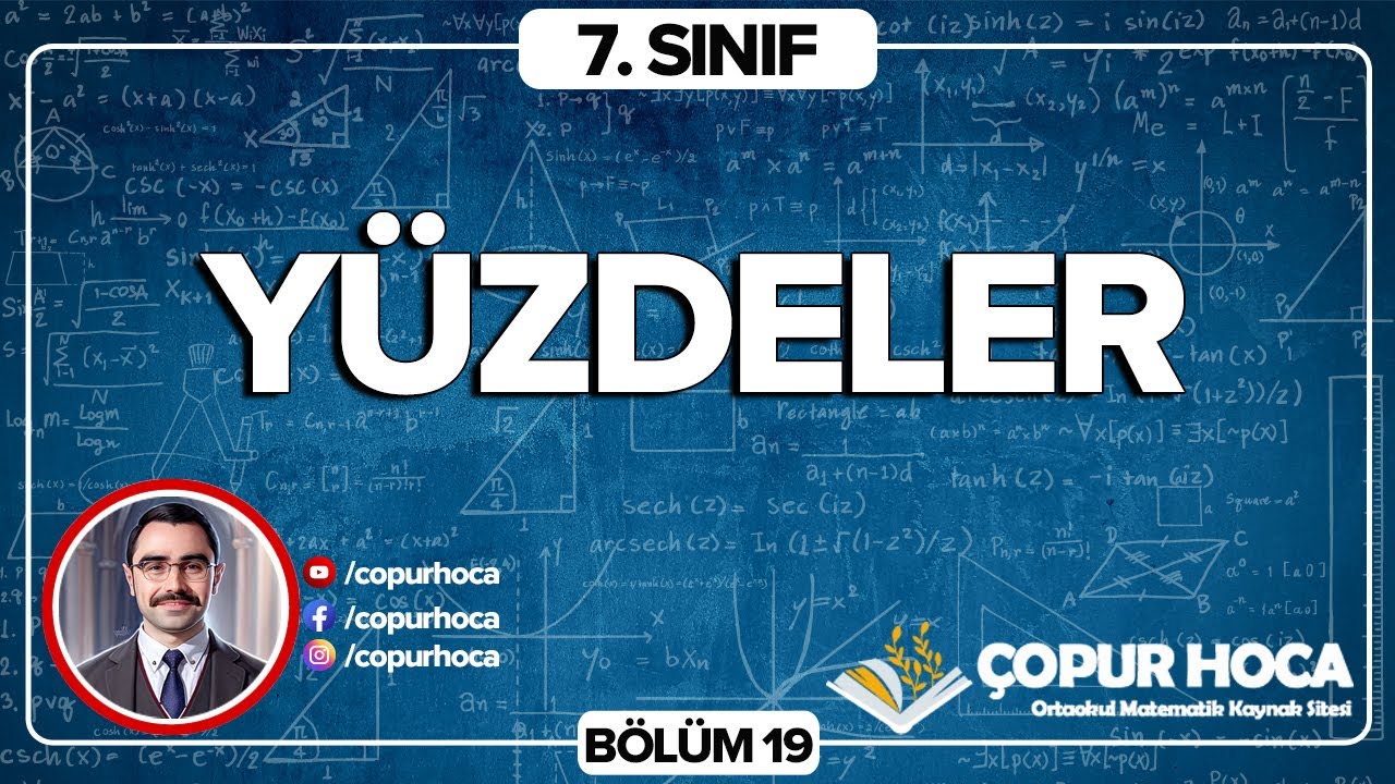 7. Sınıf Matematik | Yüzdeler 19.Bölüm