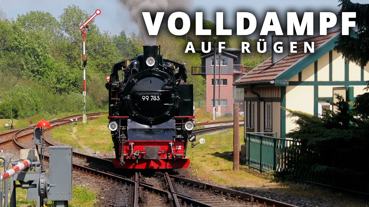eine Reise mit dem Rasenden Roland über die Insel Rügen