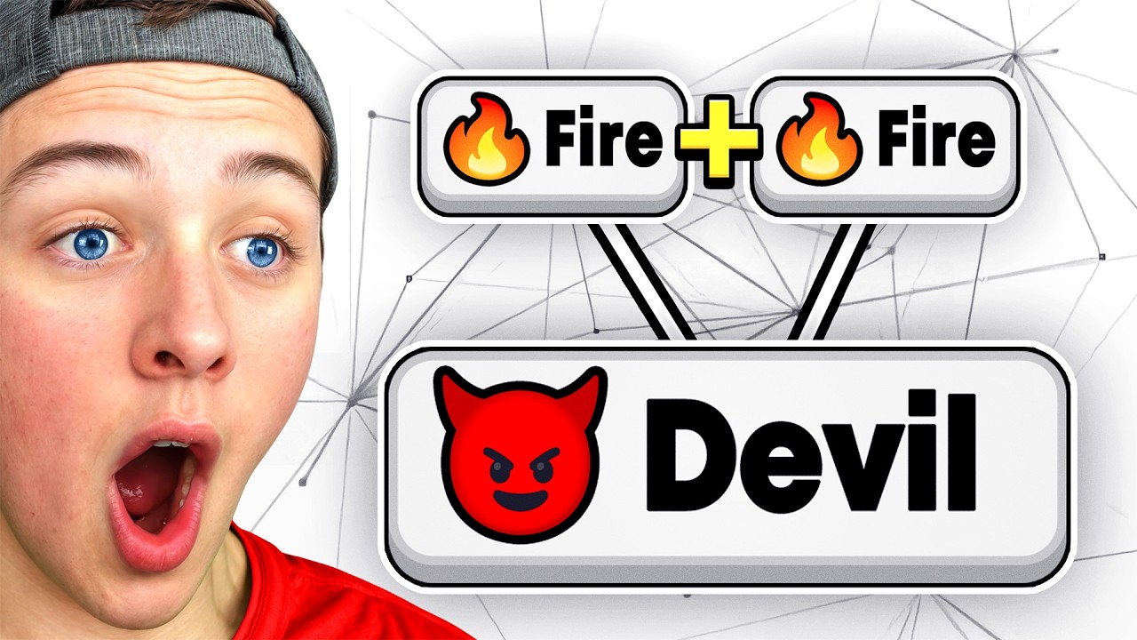 Использование JUST FIRE в течение 1 часа в INFINITE CRAFT