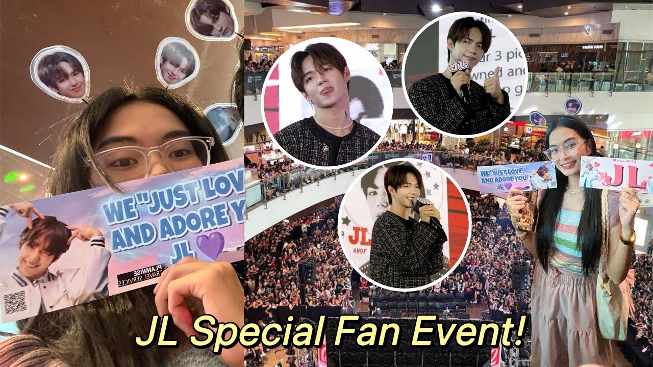 JL FAN GATHERING EVENT +  vlog, fan meeting experience, fancams, banners, freebies etc ! ✨