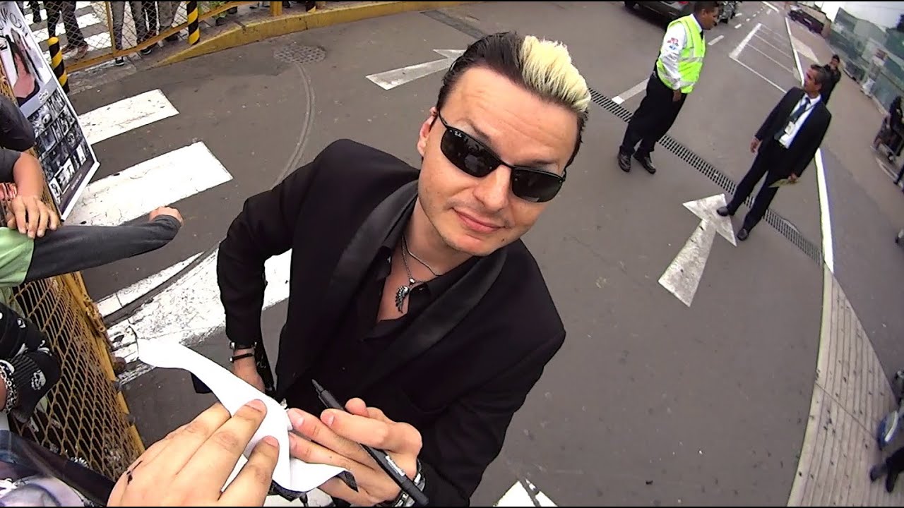 Llegada de Lacrimosa a Lima Perú 13/12/15