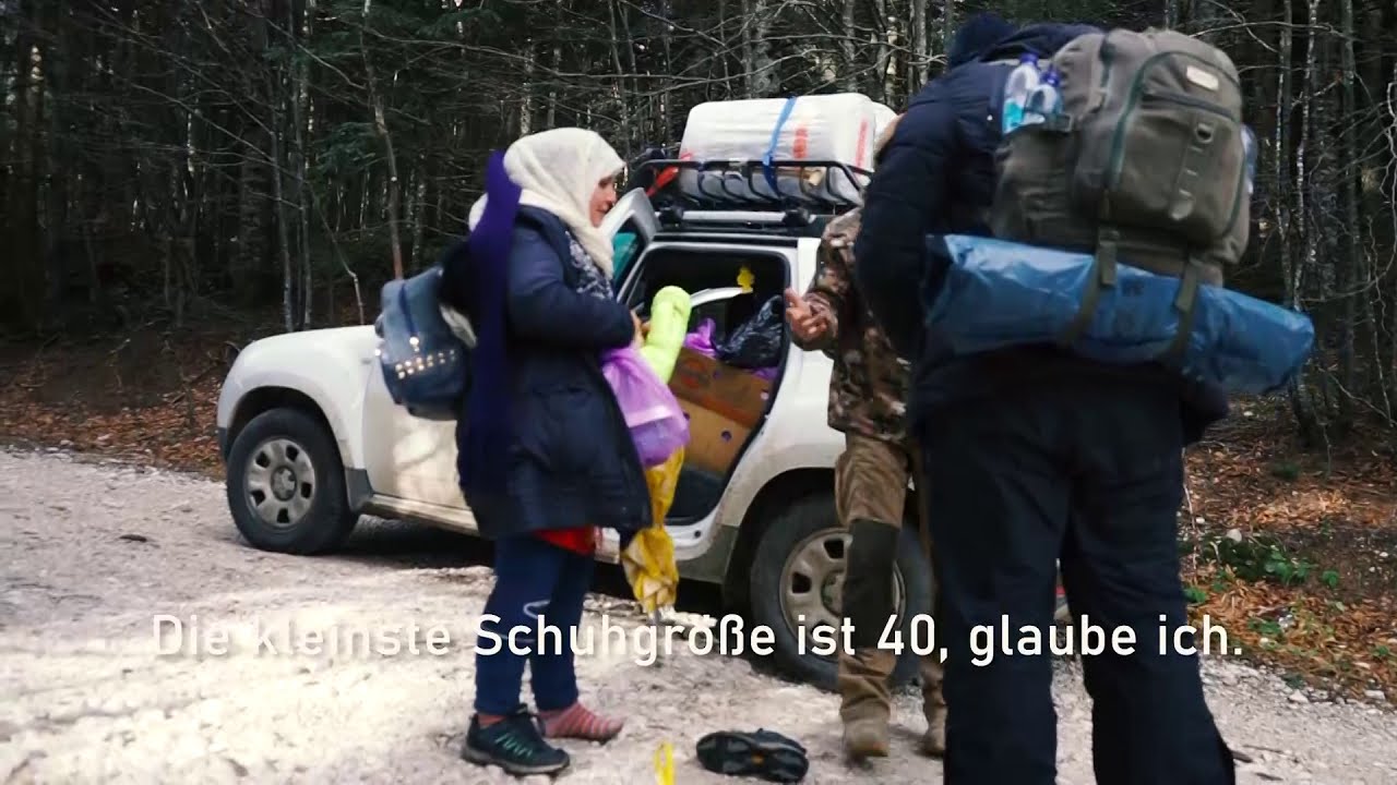 Balkanroute unterwegs auf den Fluchtrouten rund um Bihac  Bosnien