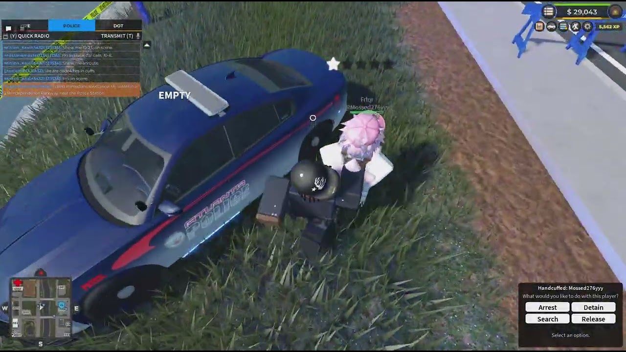 Atlanta police patrol