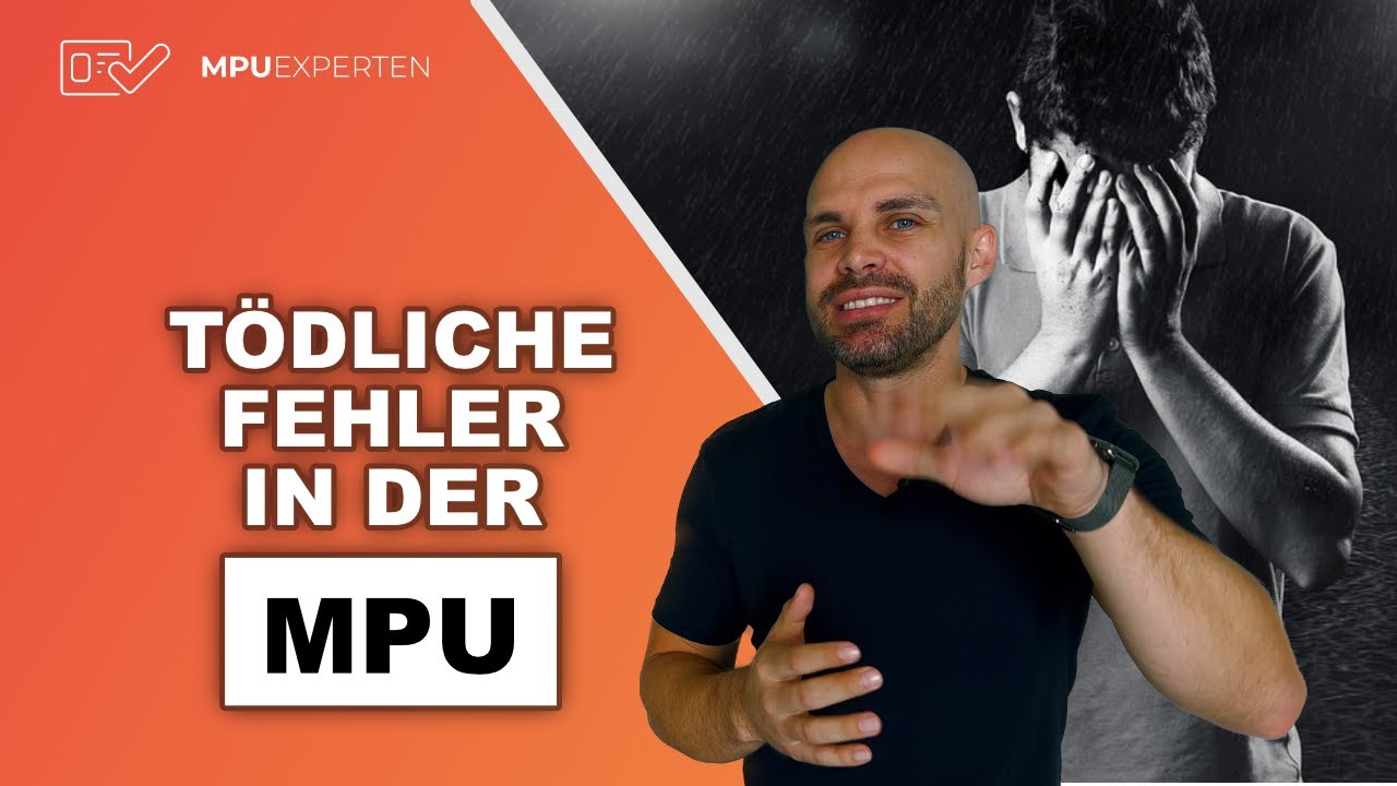4 TÖDLICHE MPU Fragen | vermeide diese 4 Fehler bei der MPU