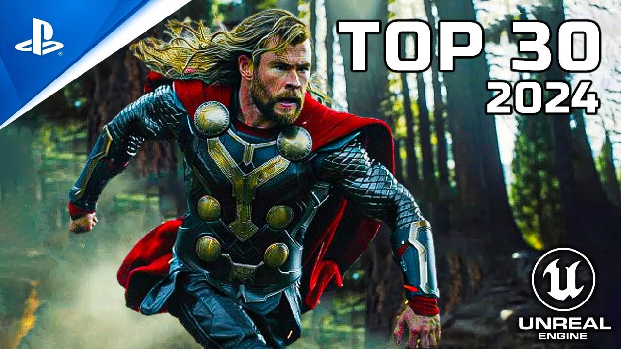 Top 30 New Upcoming PS5 Games of 2024 (4K)