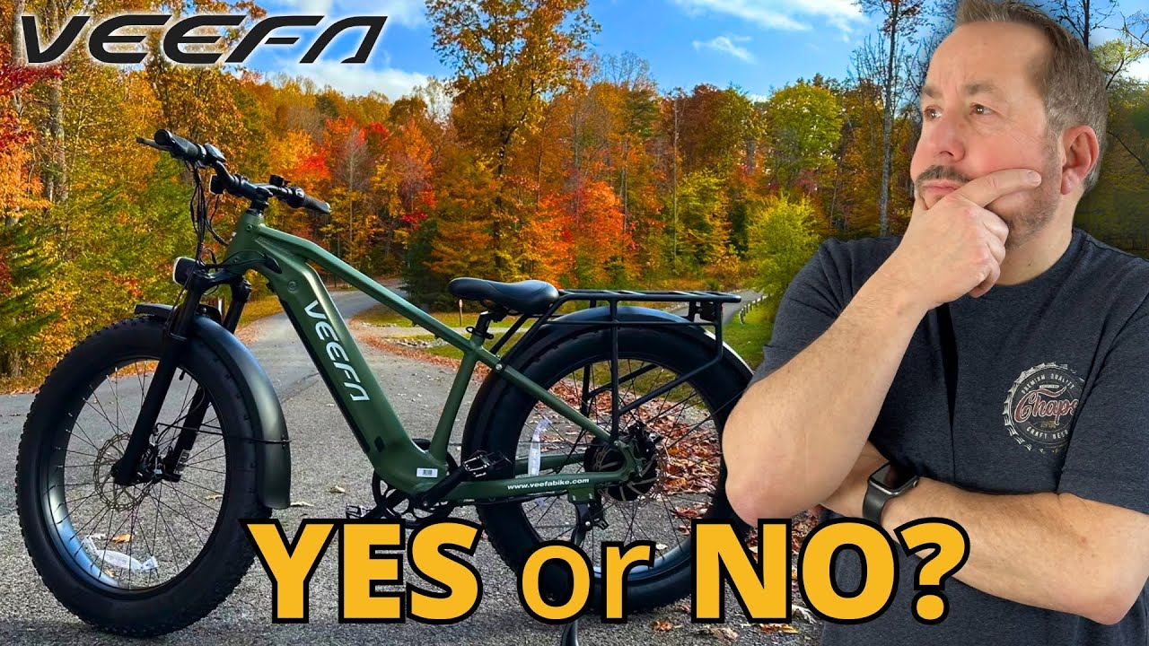 Лучший электровелосипед 2025 года? 🚴‍♂️ | Велосипед Veefa E1 с толстыми шинами 26 дюймов — стоит ...