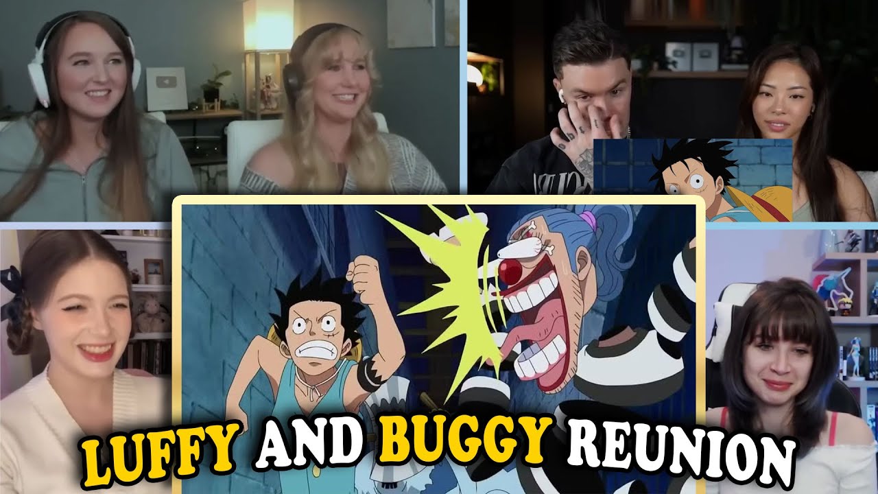 Luffy Meet Buggy Again in Impel Down | One Piece Episode 423 Reaction Mashup