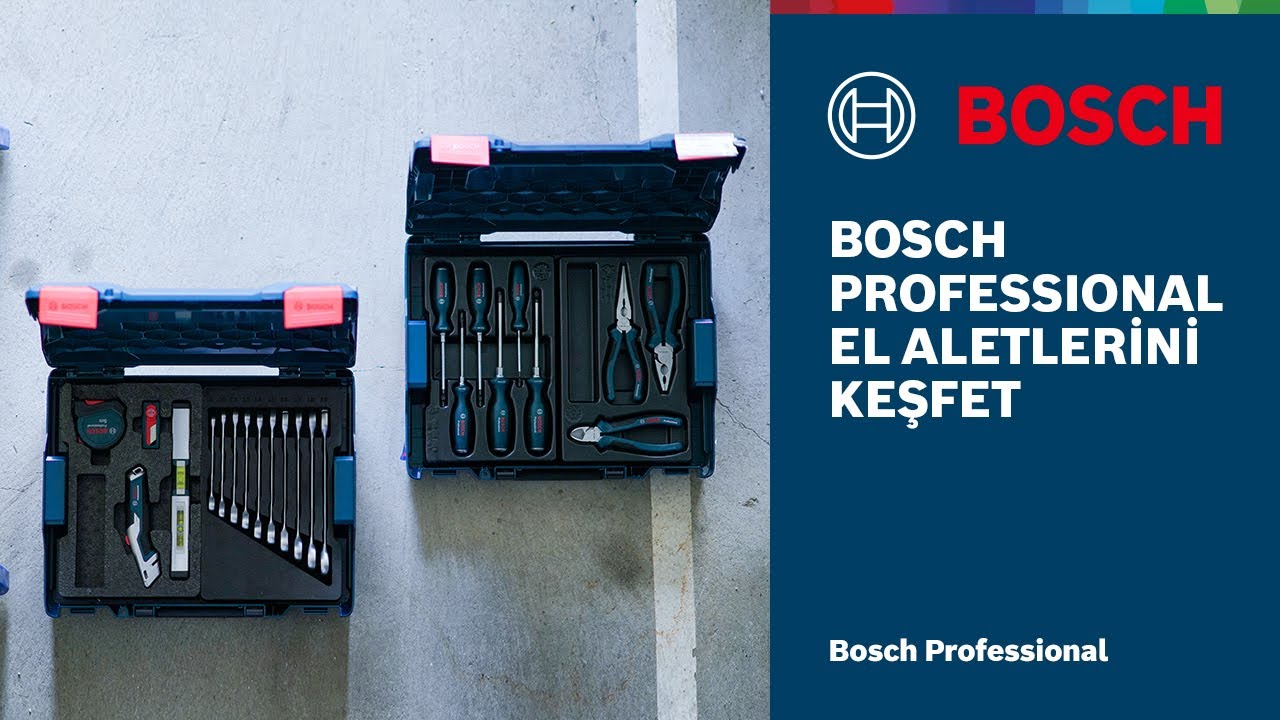 Yeni Bosch Professional El Aletlerini Yakından Tanı!