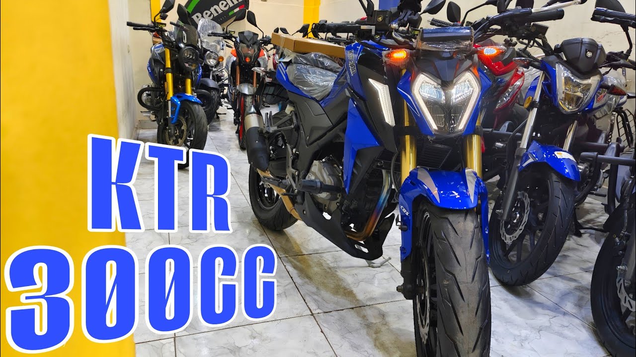 الاصدار الجديد KTR 300  تبريد زيت #ktr #ktr300 #KTR #فيجوري #موتوسيكل #كي_واي #rkz200 #زونتس #دايون