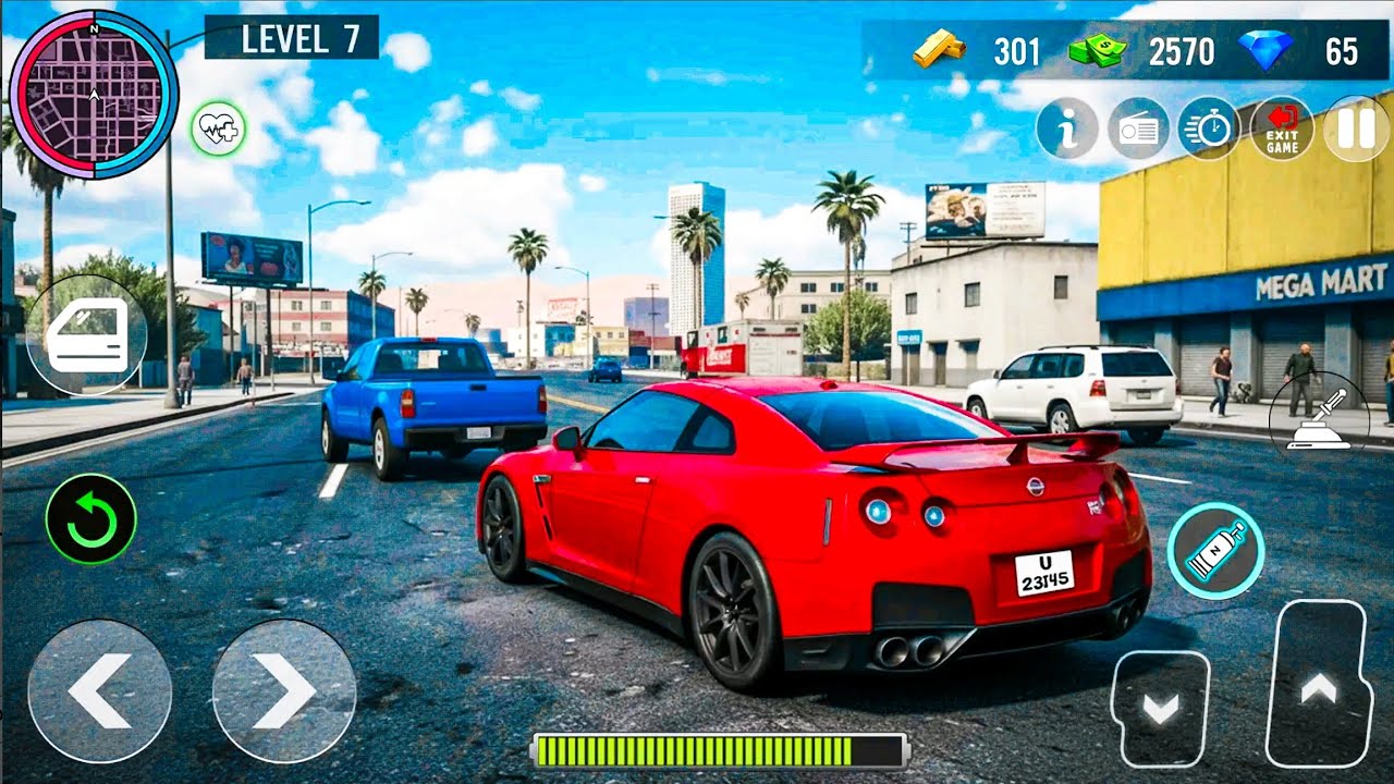 DriveX Highway Speed Up Race GamePlay - Android Gameplay 