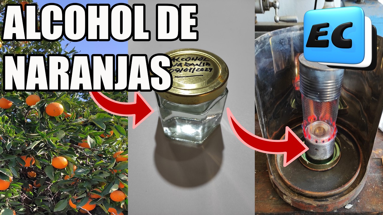 Si la vida te da naranjas..... hace ALCOHOL!! Destilacion de mosto casero