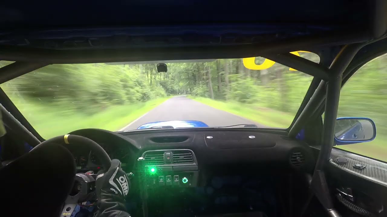 BSK TECH Wyścig Górski Kamionki Onboard Subaru Impreza Bartłomiej Madziara