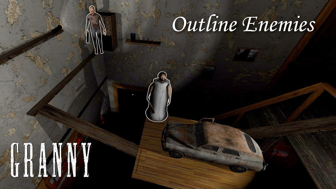 Granny Recaptured v1.1.6 (PC) - But You Can See Where Enemies Located With The Ultimate Custom Map 2