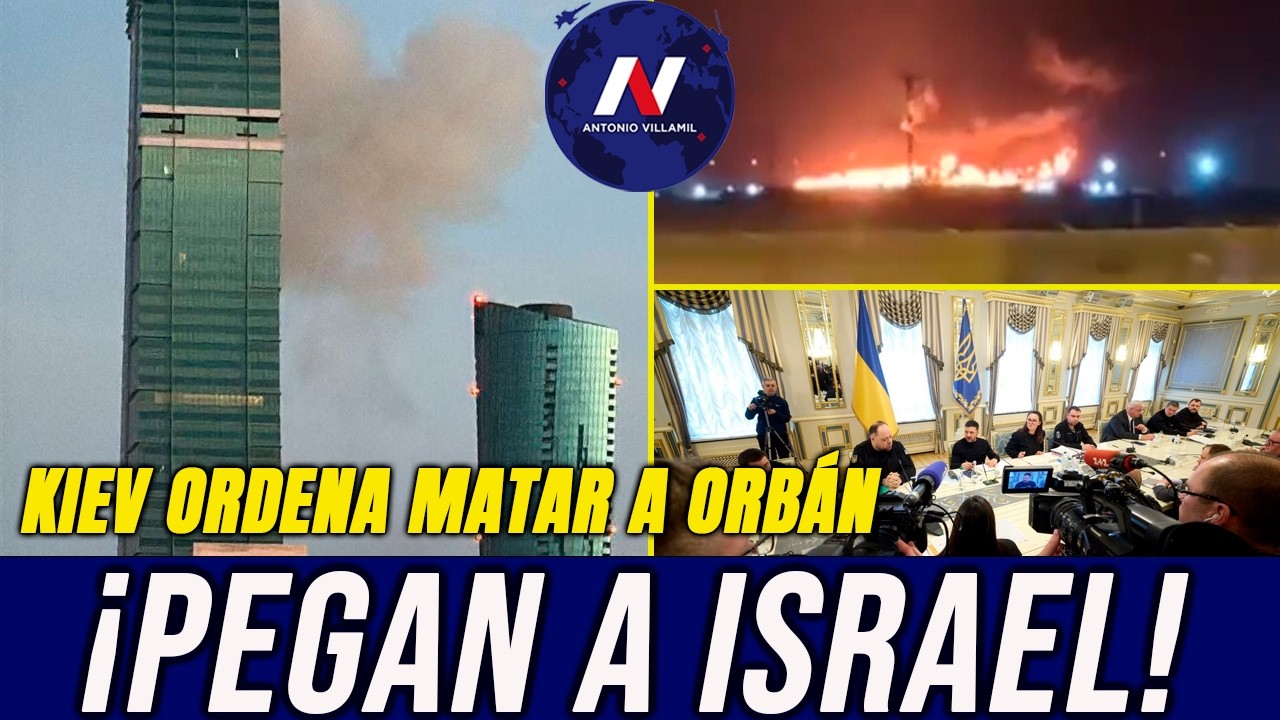 ¡Pegan a Israel! Drones impactan embajada. EEUU atacó escuela. Zelensky ordena eliminar a Orbán.