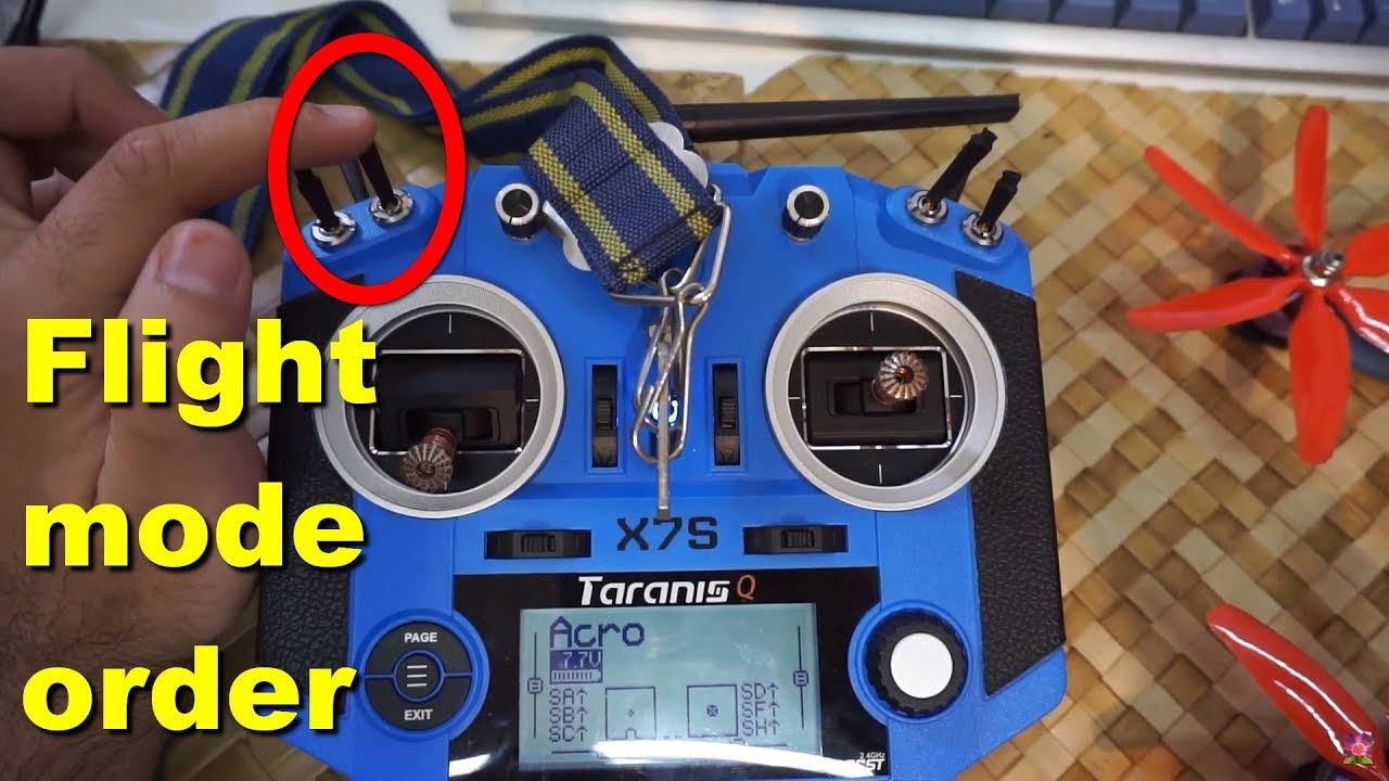 Switch Flight-Mode order modification (Acro, Angle, Headfree)