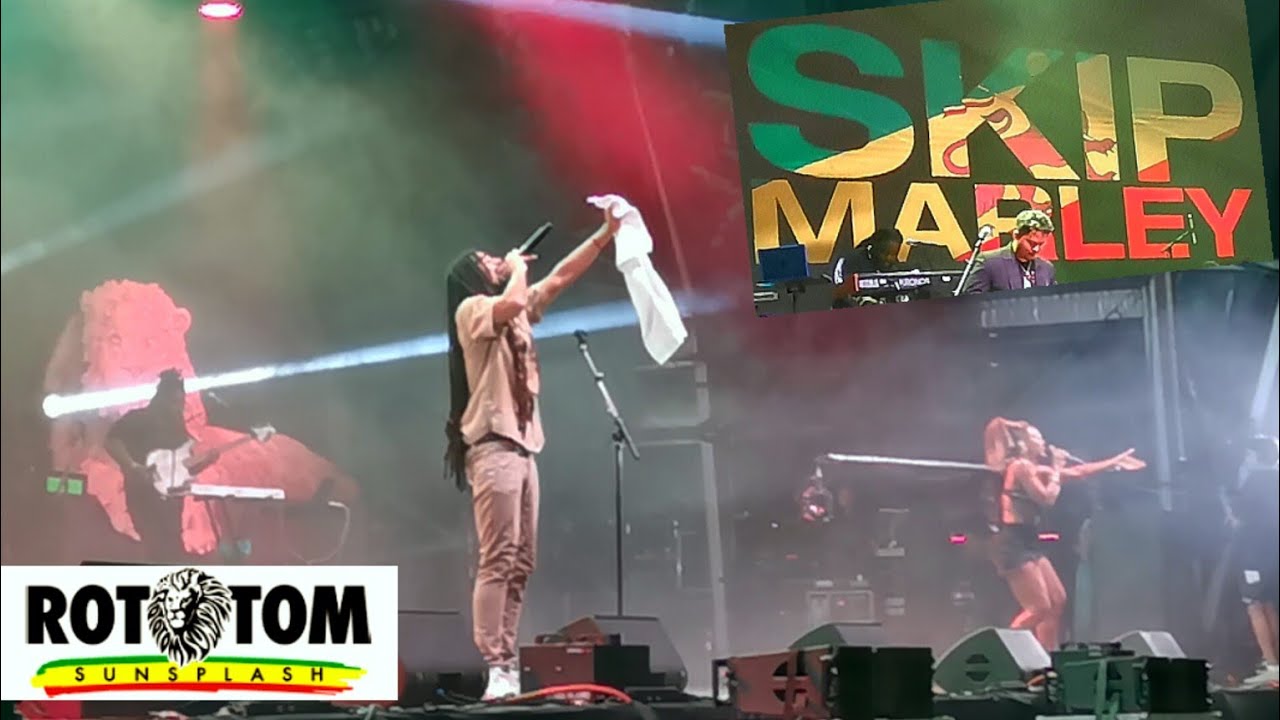 SKIP MARLEY live in ROTOTOM Sunsplash reggae Festival Benicassim, Valencia, Spain 18 August 2024