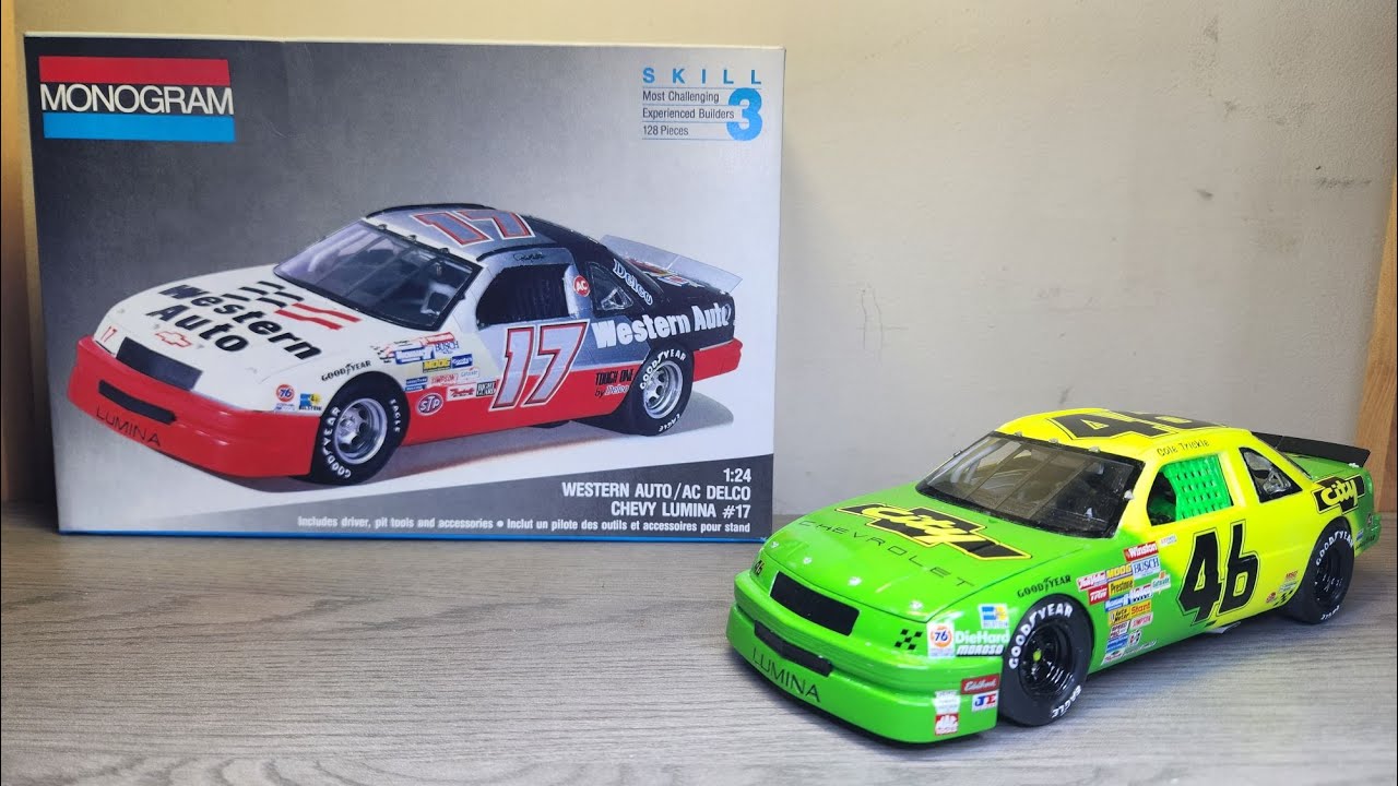 Days of Thunder City Chevrolet Lumina Monogram - 1/24 scale Final Reveal #2023NASCARGroupBuild