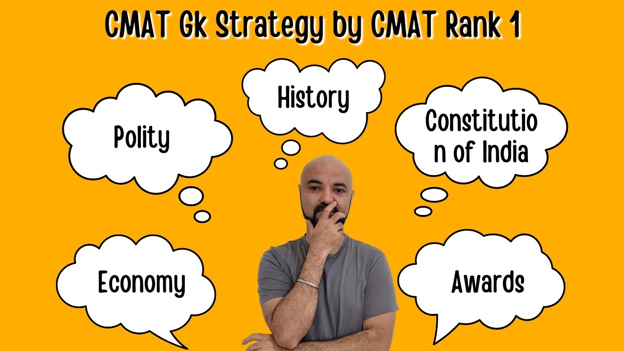 My CMAT Gk Strategy | by CMAT Rank 1
